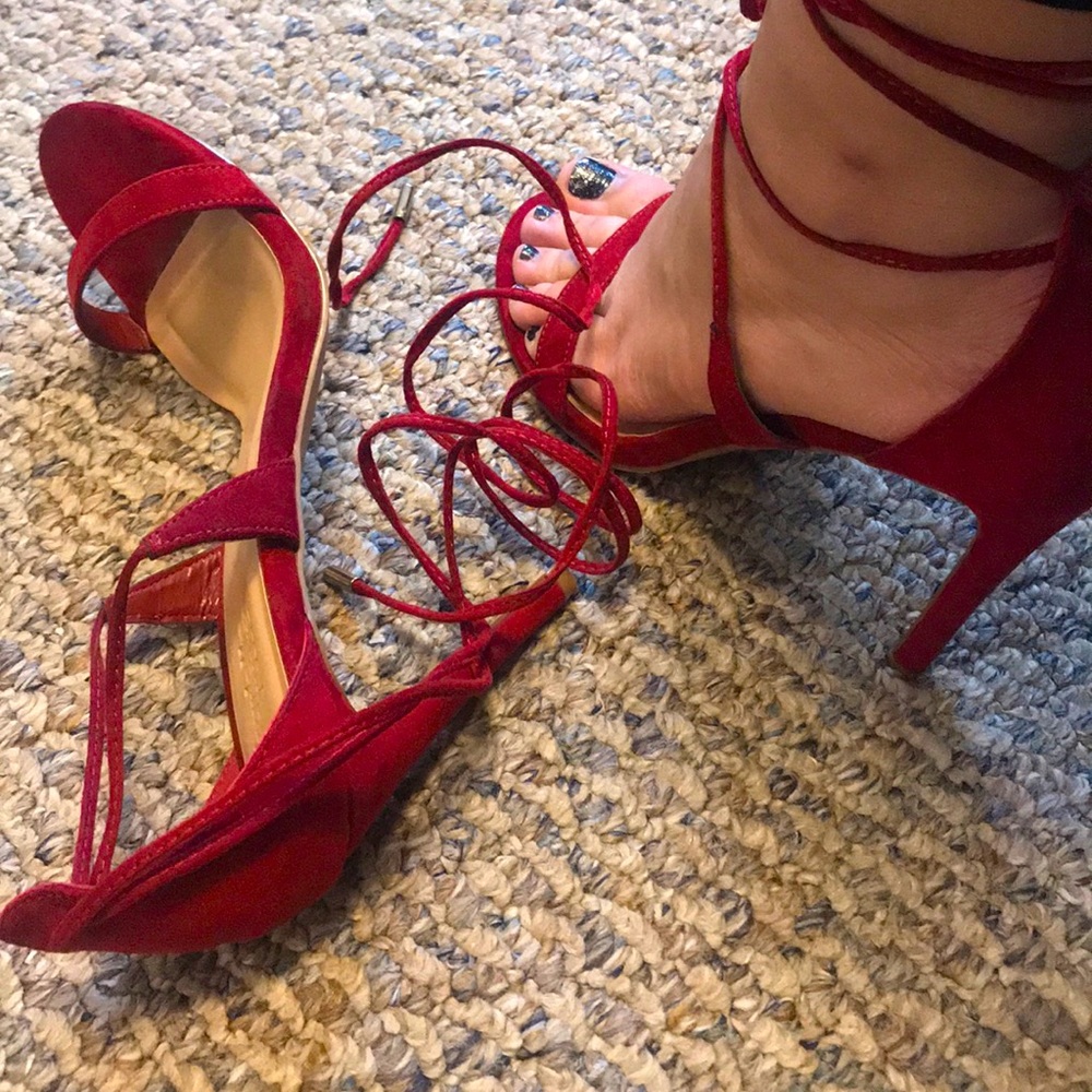 Red high heel